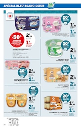 Offre Yaourt nature dans le catalogue Super U du moment à la page 30