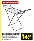 Flügelwäschetrockner Angebote bei hagebau kompakt Rheine für 14,99 €