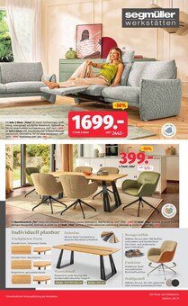 Sofa im aktuellen Segmüller Prospekt (Ludwigshafen (Rhein)) Sofa im Segmüller Prospekt "ZUM GLÜCK GIBT’S SEGMÜLLER" mit 18 Seiten (Ludwigshafen (Rhein))