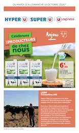 Prospectus Super U : «Célébrons LES PRODUCTEURS de chez nous» avec 4 pages, 13/10/2026 - 18/10/2026 Catalogue Super U en cours à Saint-Pierre-des-Échaubrognes et aux alentours : «Célébrons LES PRODUCTEURS de chez nous» avec 4 pages, valable du 13/10/2026 au 18/10/2026