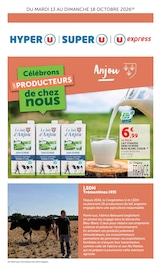 Prospectus Supermarchés Super U en cours à La Gaubretière et alentours, "Célébrons LES PRODUCTEURS de chez nous", 4 pages, 13/10/2026 - 18/10/2026 Catalogue Supermarchés Super U en cours à La Gaubretière et alentours, "Célébrons LES PRODUCTEURS de chez nous", 4 pages, 13/10/2026 - 18/10/2026