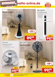 Standventilator Angebot im aktuellen Netto Marken-Discount Prospekt auf Seite 42