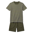 Pyjama court rayure homme - TEX dans le catalogue Carrefour