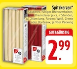 Spitzkerzen im Angebot bei EDEKA in Dachau Spitzkerzen Angebote von Gut&Günstig bei EDEKA Dachau für 2,99 €