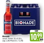 Bionade bei E center im Prospekt "" für 10,99 €