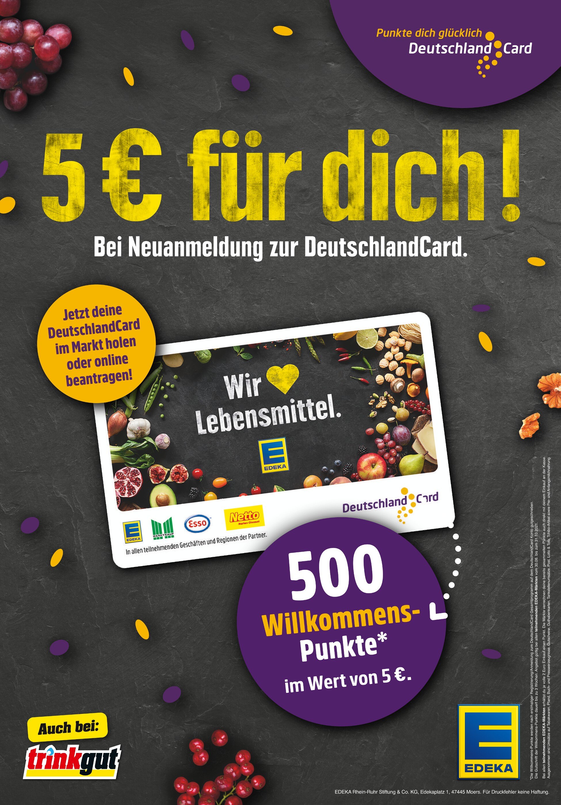 EDEKA Prospekt für Soest mit 2 Seiten EDEKA Prospekt für Soest: "Aktuelle Angebote", 2 Seiten, 30.08.2021 - 09.10.2021