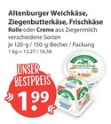 Roller im V-Markt Prospekt Weichkäse von Altenburger im aktuellen V-Markt Prospekt für 1,99 €