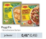 Maggi Fix Angebote bei Metro St. Ingbert für 0,49 €