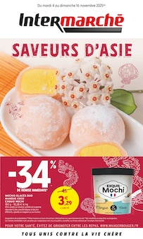 Catalogue Intermarché Express de la semaine "SAVEURS D'ASIE" avec 1 pages, valide du 04/11/2025 au 16/11/2025 pour La Garenne-Colombes et alentours Prospectus Intermarché Express de la semaine "SAVEURS D'ASIE" avec 1 pages, valide du 04/11/2025 au 16/11/2025 pour La Garenne-Colombes et alentours