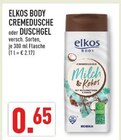 ELKOS BODY CREMEDUSCHE oder DUSCHGEL Angebote von elkos bei Marktkauf Haltern am See für 0,65 €