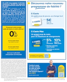 Prospectus Castorama de la semaine "C - prix d'été projets boostés" avec 2 pages, valide du 05/06/2024 au 17/06/2024 pour Villenave-d'Ornon et alentours