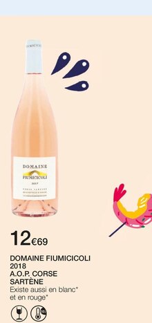 Monoprix Marseille - 2018 A.O.P. CORSE SARTÈNE Promo 2018 A.O.P. CORSE SARTÈNE dans le catalogue Monoprix "Foire aux vins : la sélection à picorer " à Marseille