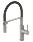 Spültischarmatur Nalu nickelfarben/schwarz für 79,99 € bei toom Baumarkt im Angebot Spültischarmatur Nalu nickelfarben/schwarz im aktuellen toom Baumarkt Prospekt