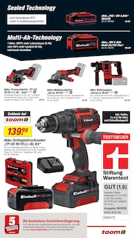 Batterie im toom Baumarkt Prospekt "Respekt, wer's selber macht." mit 24 Seiten (Hagen (Stadt der FernUniversität))