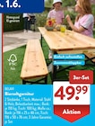 Bierzeltgarnitur von Belavi im aktuellen ALDI SÜD Prospekt für 49,99 €
