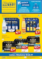 Aktueller Netto Marken-Discount Prospekt mit Krombacher, "Gekühlte Getränke", Seite 1