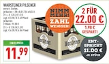 Pilsener Angebote von Warsteiner bei Marktkauf Bottrop für 11,99 €