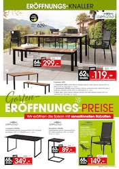 Aktueller Zurbrüggen Prospekt mit Esstisch, "GARTEN ERÖFFNUNGS-PREISE", Seite 3