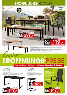 Gartenmöbel im Zurbrüggen Prospekt "GARTEN ERÖFFNUNGS-PREISE" mit 8 Seiten (Bochum)