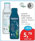 Bodymilk oder -lotion von Lavera für 5,79 € bei budni im Angebot Bodymilk oder -lotion von Lavera im aktuellen budni Prospekt