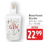 Black Forest Dry Gin im aktuellen Prospekt bei EDEKA in Meersburg