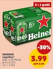 Lagerbier Angebote von Heineken bei Penny Mindelheim für 3,99 €