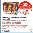 Lait U.H.T. Candy’Up chocolaté - Candia dans le catalogue Monoprix