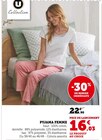 Pyjama femme - U Collection en promo chez Hyper U Douai à 16,03 €