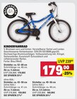 Kinderfahrrad Blau/Weiß Angebote von Bachtenkirch bei Marktkauf Leinfelden-Echterdingen für 159,00 €