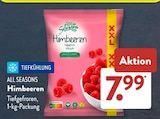 Himbeeren von All Seasons im aktuellen ALDI SÜD Prospekt für 7,99 €