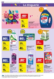 Lessive Angebote im Prospekt "Le mois fête des économies" von Carrefour Market Lessive Angebote im Prospekt "Le mois fête des économies" von Carrefour Market auf Seite 60