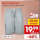 Herren Sweatshorts Angebote bei Netto Marken-Discount Viersen für 19,99 €