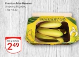Aktuelles Premium Mini-Bananen Angebot bei GLOBUS in Oberhausen ab 2,49 €