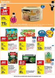Offre Sauce Tomate dans le catalogue Carrefour du moment à la page 39