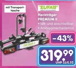 Heckträger PREMIUM II im Angebot bei Netto Marken-Discount in Wuppertal Heckträger PREMIUM II Angebote von eufab bei Netto Marken-Discount Wuppertal für 319,99 €