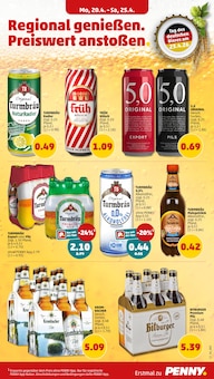 Bier im Penny Prospekt "Wer günstig will, muss Penny." mit 38 Seiten (Koblenz)