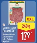 Salami XXL im ALDI Nord Prospekt Salami XXL von Gut Drei Eichen im aktuellen ALDI Nord Prospekt für 1,79 €