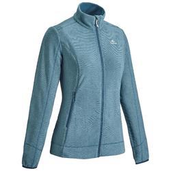 DECATHLON Lünen - Fleecejacke Bergwandern MH120 Damen türkis Fleecejacke Bergwandern MH120 Damen türkis Angebot bei DECATHLON Lünen im Prospekt DANN IST ES EBEN KALT DRAUSSEN