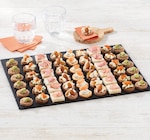 Plateau de 54 canapés apéritifs en promo chez Super U Chambray-lès-Tours à 29,99 €