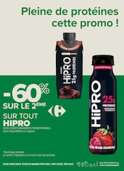Promos Boisson Protéinée dans le catalogue "J’peux pas, J’ai promos !" de Carrefour Proximité à la page 3 Promos Boisson Protéinée dans le catalogue "J’peux pas, J’ai promos !" de Carrefour Proximité à la page 3