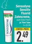 Sensitiv Fluorid Zahncreme im EDEKA Prospekt Sensitiv Fluorid Zahncreme von Sensodyne im aktuellen EDEKA Prospekt für 2,49 €