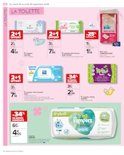 Pampers Angebote im Prospekt "PARENTS MALINS IL N’Y A PAS DE PETITES ÉCONOMIES" von Carrefour auf Seite 28