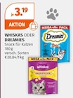 Aktuelle Katzenfutter Angebote bei Müller in Moers Aktuelles Snack für Katzen Angebot bei Müller in Moers ab 3,19 €
