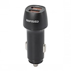 Chargeur de batterie sur allume-cigare usbx2 charge rapide 18w - norauto - NORAUTO en promo chez Norauto Chargeur de batterie sur allume-cigare usbx2 charge rapide 18w - norauto - NORAUTO dans le catalogue Norauto
