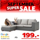 Aktuelle Ecksofa Angebote bei Seats and Sofas in Essen Aktuelles Stuart Ecksofa Angebot bei Seats and Sofas in Essen ab 199,00 €