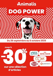 Prospectus Animalis en cours, "DOG POWER", page 1 sur 1