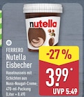 Nutella Eisbecher von Ferrero im aktuellen ALDI Nord Prospekt