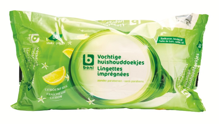 BONI Lingettes imprégnées