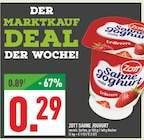 Sahne Joghurt Angebote von Zott bei Marktkauf Münster für 0,29 €