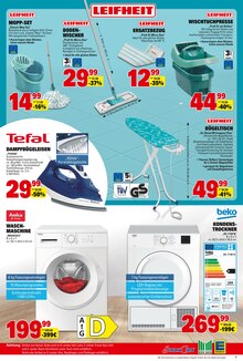Waschmaschine im E center Prospekt "Aktuelle Angebote" mit 46 Seiten (Weinheim)